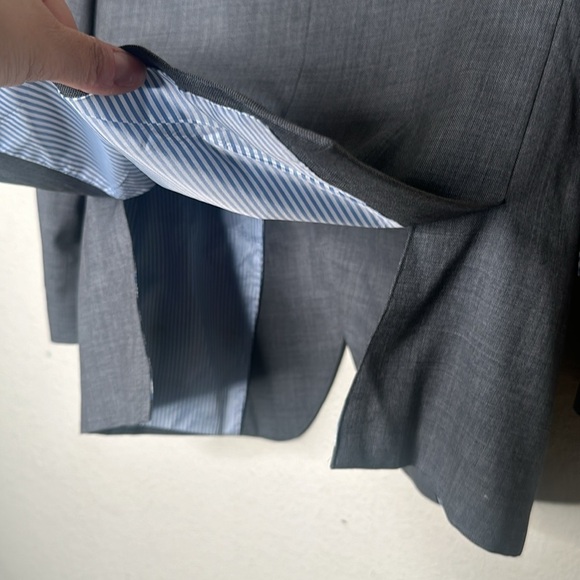 Banana Republic Men’s Wool Tailored Fit Sports Coat Blazer Suit Jacket 38S - Picture 11 of 15